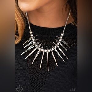 ❤️‍🔥5/$25❤️‍🔥 Fully Charged Silver Necklace